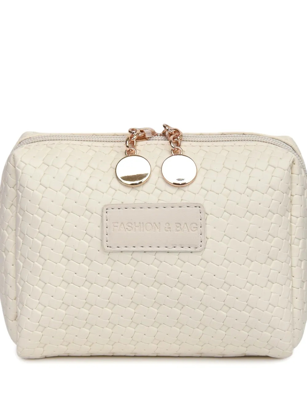 PU Leather Woven Clutch - Image 17