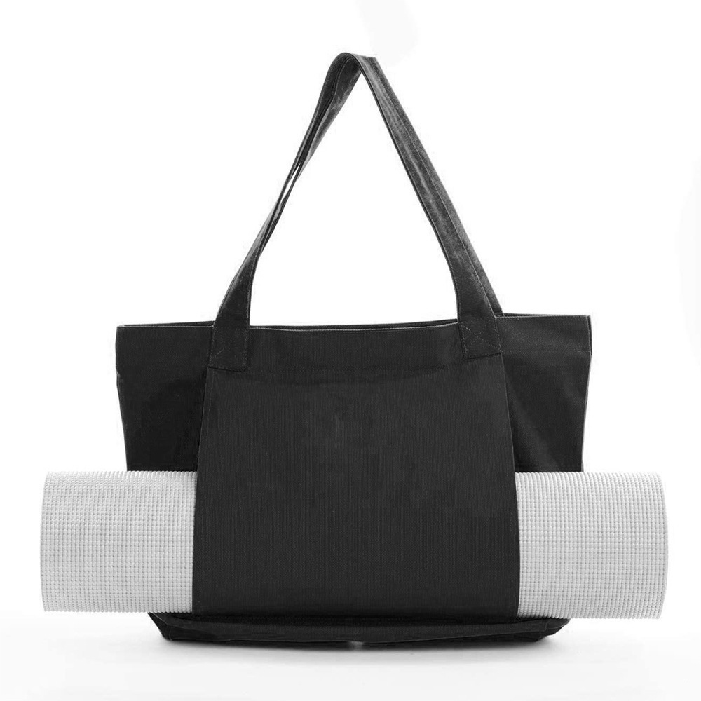 Yoga Pilates Mat Bag Canvas Handbag Outdoor Exercise Equipment Travel Yoga Mat Shoulder Bag - Image 9