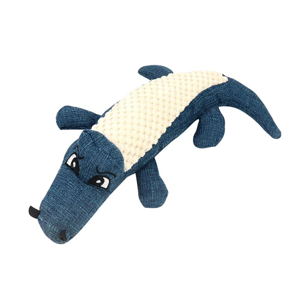 Fast delivery New Pet Dog Toy Linen Plush Animal Toy Dog Chew Squeaky Noise Cleaning Teeth Toy Chew Training Supplies - Image 3