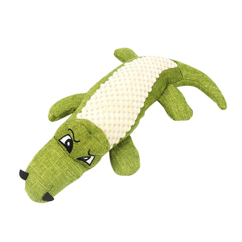 Fast delivery New Pet Dog Toy Linen Plush Animal Toy Dog Chew Squeaky Noise Cleaning Teeth Toy Chew Training Supplies - Image 4