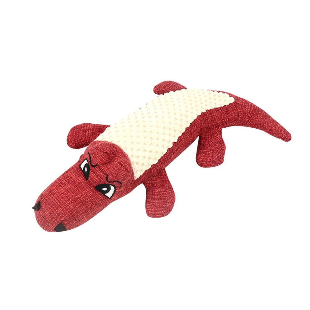 Fast delivery New Pet Dog Toy Linen Plush Animal Toy Dog Chew Squeaky Noise Cleaning Teeth Toy Chew Training Supplies - Image 9