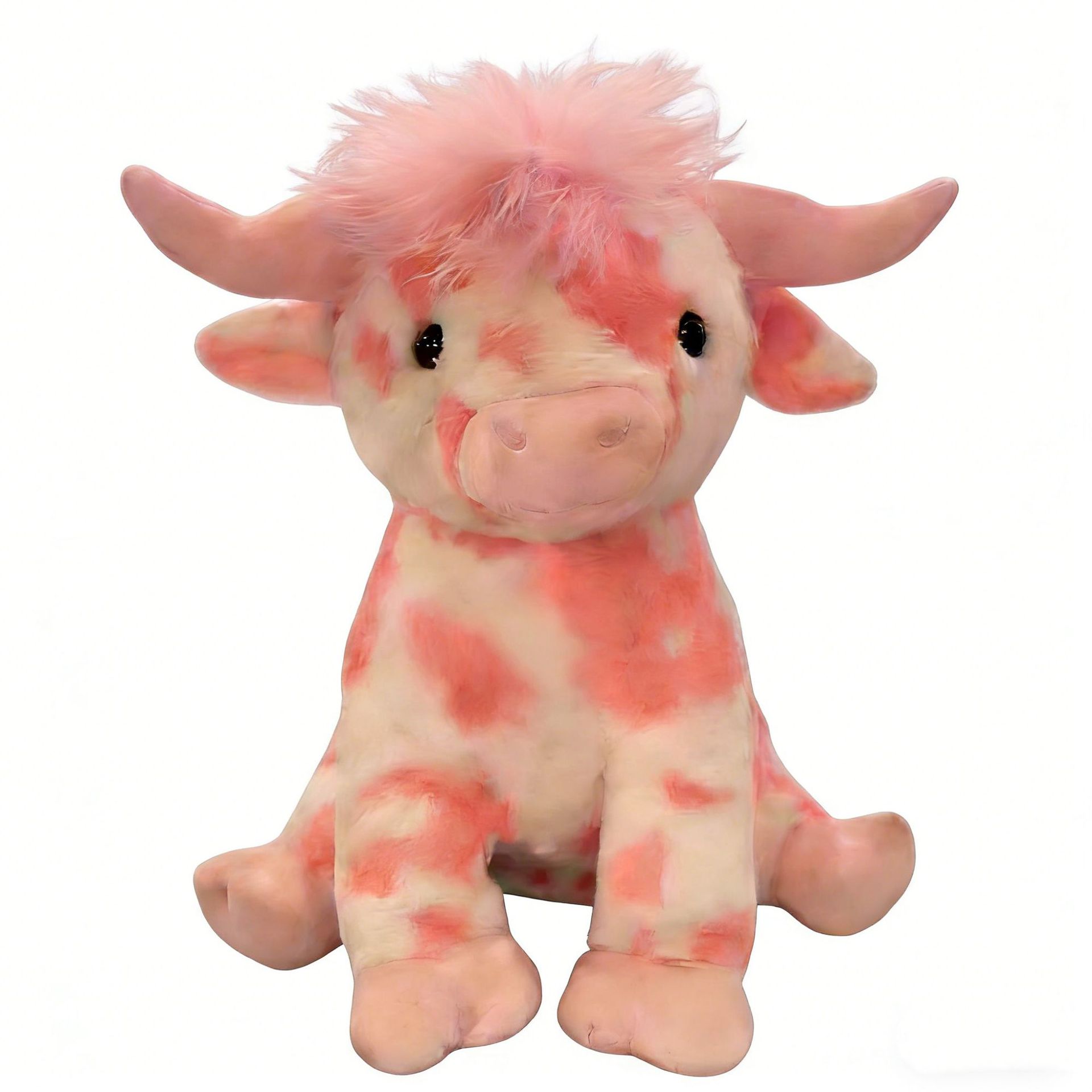 Pink Cow Plush Valentine's Day Plush Toy - Image 3